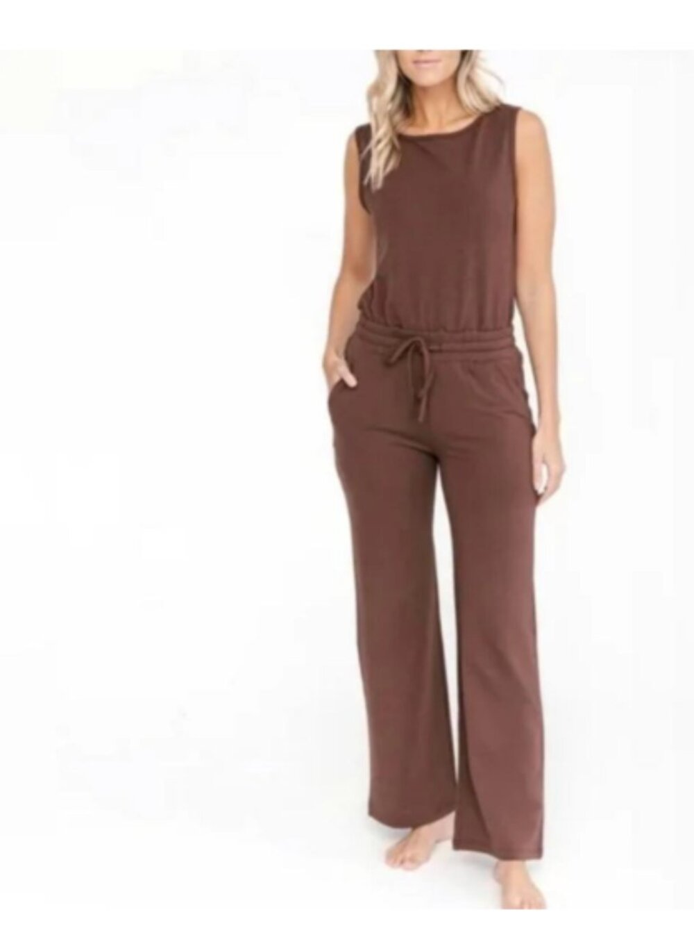 NWT Smash + tess The Elevate Happy Hour romper in classic cocoa XL